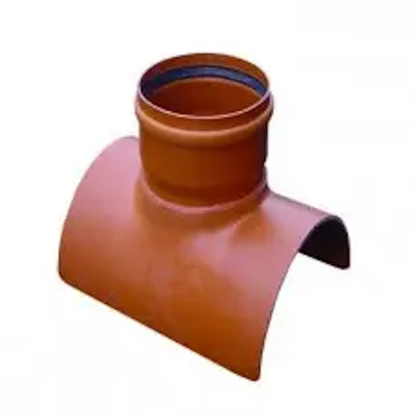 Седло ПВХ, угол = 87 град., D = 200 x 110 мм